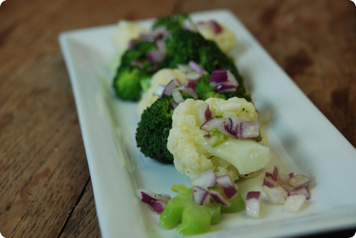 Blumenkohl-Broccoli-Salat